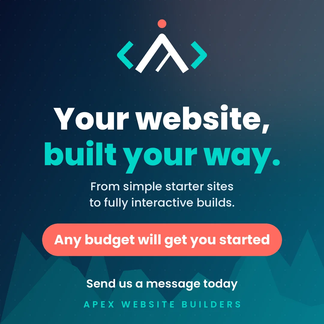 Your website, built your way. Any budget will get you started.